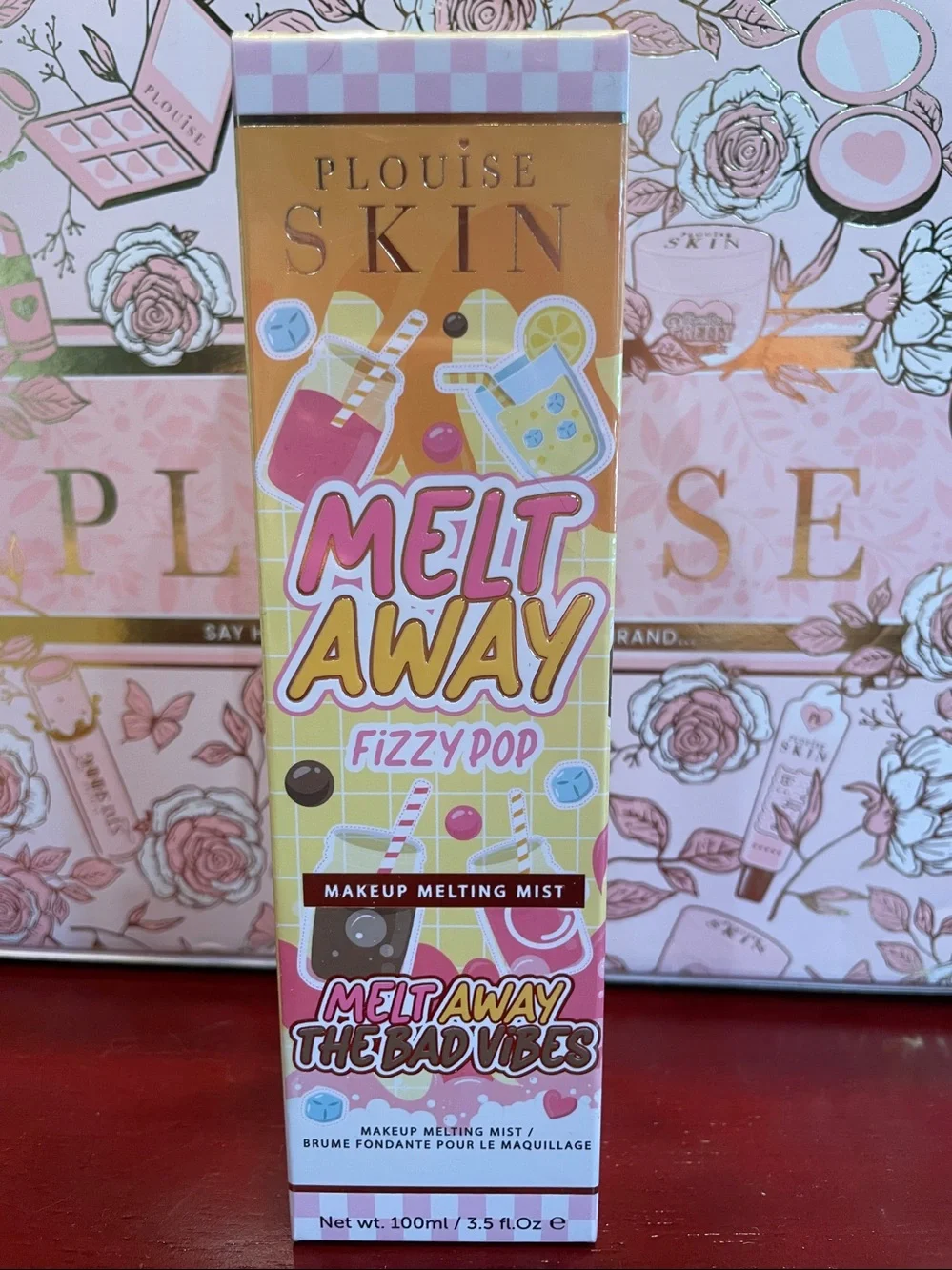 Plouise Skin Fizzy Pop Body Scrub & Makeup Melt Duo - Pink